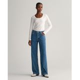 Gant Scoop T-shirt Met Lange Mouwen