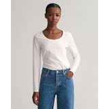 Gant Scoop T-shirt Met Lange Mouwen
