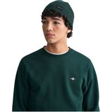 GANT - Sweatshirt - Zilvergrijs - Effen - Lange Mouw