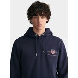 Gant Sweater Blauw Medium Archive Shield Hoodie 2047084/433