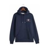 Hoodie GANT Men Medium Archive Shield Evening Blue
