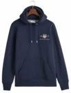 Hoodie GANT Men Medium Archive Shield Evening Blue