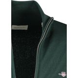 GANT - Cotton Zip Cardigan - Vest - Groen