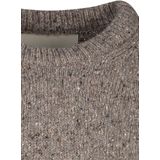 Gant - Gebreide Trui - Grijs - 60% Wol, 20% Polyamide, 20% Viscose