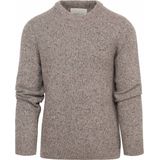 Gant - Gebreide Trui - Grijs - 60% Wol, 20% Polyamide, 20% Viscose