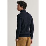 Gant - 8050607 - Gebreide Trui - Zwart - Katoen