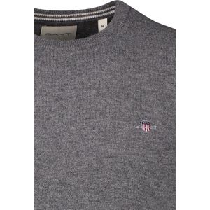 Gant - 87211 Pullover - Grijs - Schapenwol