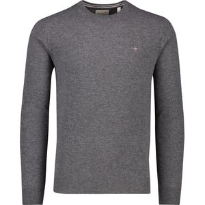 Gant - 87211 Pullover - Grijs - Schapenwol