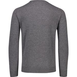 GANT - Superfine Lambswool C-Neck - Trui - Charcoal Melange - Wool 100%
