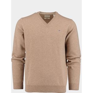 Gant Pullover Beige Superfine Lambswool V-Neck 87212/295