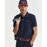Poloshirt mit Label-Stitching