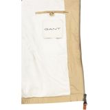 Gant - Zomerjas - Beige - Katoen - Normale Fit