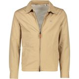 Gant - Zomerjas - Beige - Katoen - Normale Fit