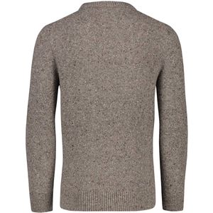 Gant - Gemêleerde Trui - Donkergrijs - 60% Wol, 20% Polyamide, 20% Viscose