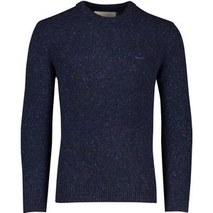 Gant - Trui - Donkerblauw - Wolmix