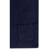 Gant - Overhemd - Donkerblauw - Linnen - Regular Fit