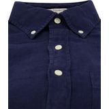Gant - Overhemd - Donkerblauw - Linnen - Regular Fit