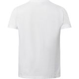 T-shirt - Effen - Jersey - Kwartmouw - Normale Pasvorm
