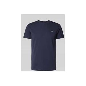 GANT - T-shirt - Katoen - Lichtgewicht - Slim Fit - Ronde Hals