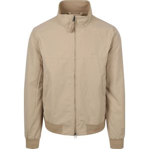 Gant Tussenjas Hampshire - Beige - Modern-Fit - Lange Mouw
