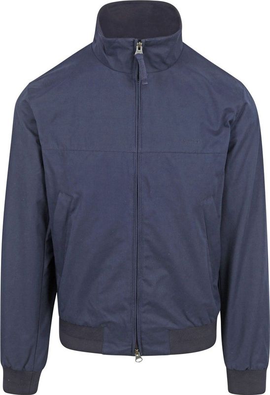Gant - Hampshire - Tussenjas - Donkerblauw - 85% Polyester - 15% Katoen