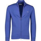 GANT - Cotton Cardigan - Rich Blue - 100% Katoen