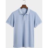 Gant - Polo - Lichtblauw - Katoen