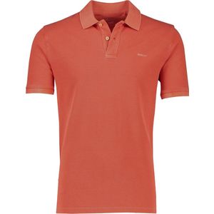 Gant poloshirt korte mouw oranje