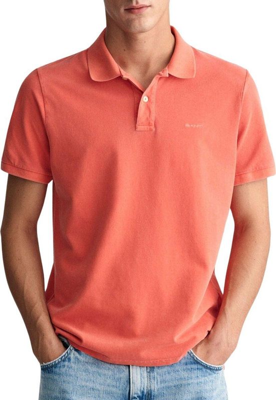 Gant - Polo - Oranje - 100% Katoen