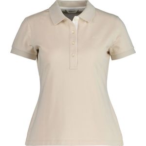 GANT - Pique Polo - Effen - Katoen - Geborduurd Logo