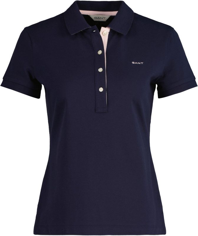GANT - Contrast Collar Pique Polo - Set van 1 - Poloshirt