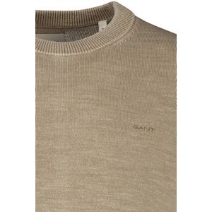 Gant - Trui - Bruin - Katoen