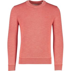 Gant - Ronde Hals Pullover - Rood - Katoen