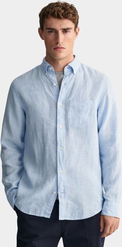 Gant - Casual Hemd Lange Mouw - Kleur 468 - Linnen