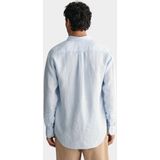 Gant Casual hemd lange mouw linen stripe shirt 3240105/468
