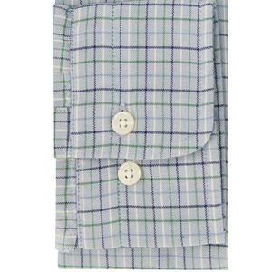 Gant - Overhemd - Blauw Geruit - Katoen - Normale Fit