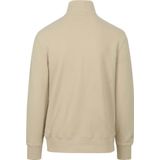 Gant Half Zip Trui Ecru - Heren - Pullovers