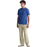 GANT Shield T-Shirt ronde hals , Effen