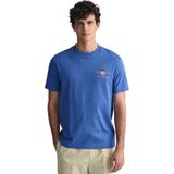 GANT Shield T-Shirt ronde hals , Effen
