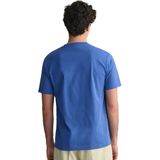 GANT Shield T-Shirt ronde hals , Effen