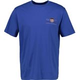 GANT Shield T-Shirt ronde hals , Effen