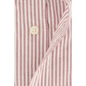 Gant - Normale Fit Overhemd - Roze Gestreept - 100% Katoen - Lange Mouwen