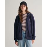GANT - Hoodie - Marineblauw - Katoen