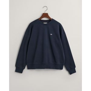 GANT - 4201414 - Sweatshirt - Marineblauw - Katoen