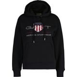 GANT - Sweatshirt - Grijs - Capuchon - Lange Mouw