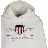 GANT - Hoodie - Marineblauw - Katoen