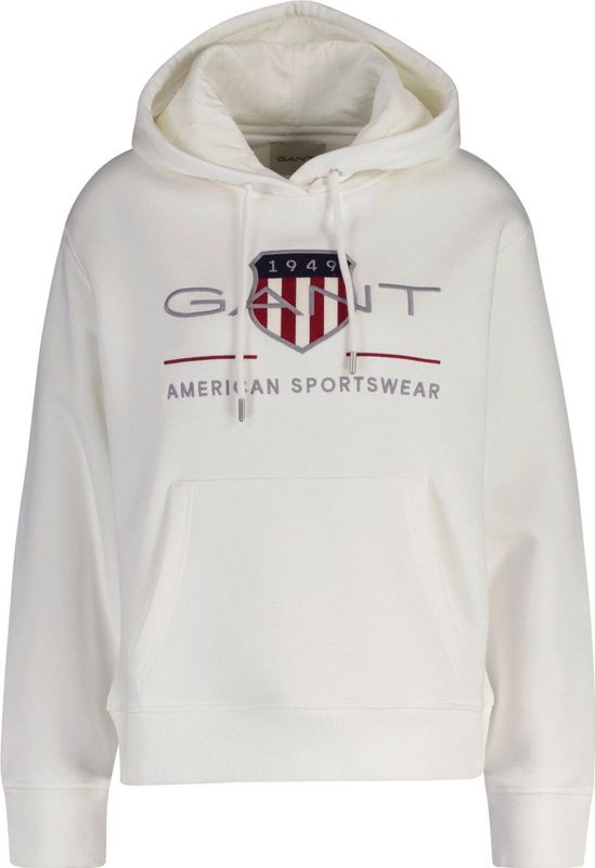 GANT - Hoodie - Marineblauw - Katoen