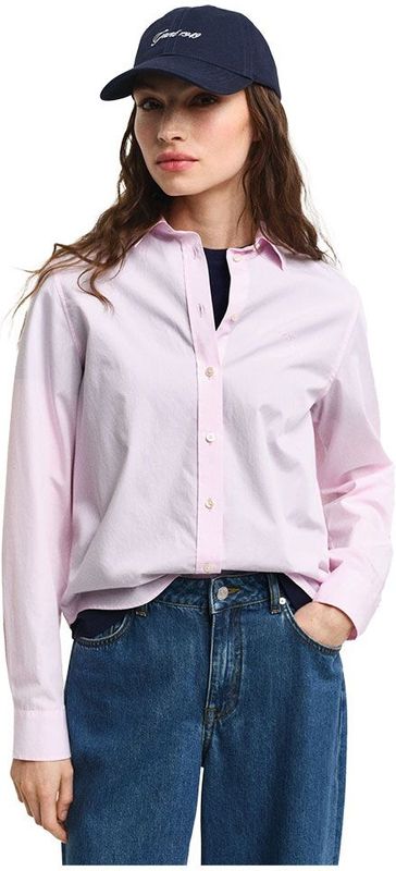 REG POPLIN Shirt, wit, 34