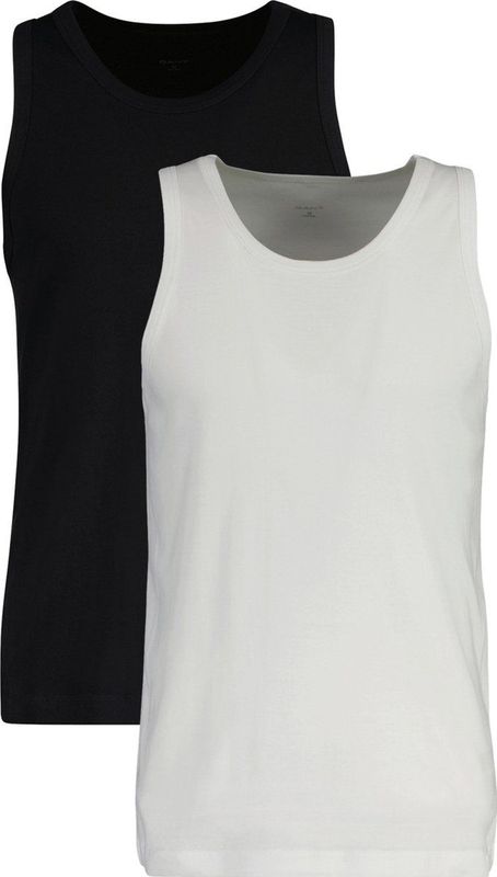 GANT - Onderhemd - Set van 2 - Mouwloos - Katoenjersey met Stretch