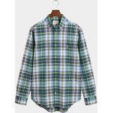 Gant - 3240165 - Overhemd - Geruit - Lange Mouwen - 100% Katoen